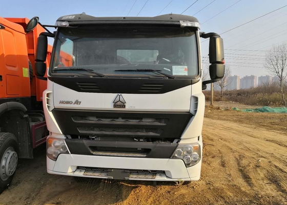 Di Howo 6x4 dell'autocarro a cassone 3 dell'asse di carico dell'autocarro con cassone ribaltabile 30 tonnellate resistenti bianche