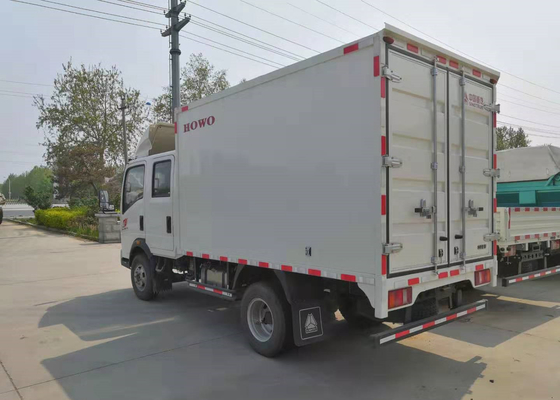 I camion commerciali di bassa potenza del carico diesel, scatola di bassa potenza trasporta 20 su autocarro CBM