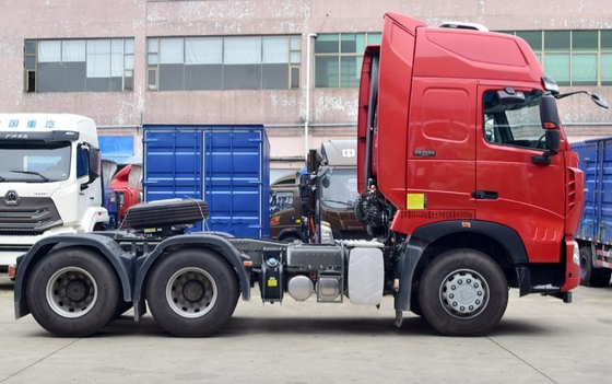 Camion del motore primo di 336 HP, scarico capo del camion del trattore e minerale metallifero di trasporto