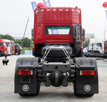 Autocarro con cassone ribaltabile del rimorchio di trattore di SINOTRUK STEYR 4X2 nel colore rosso per la tonnellata 8-20