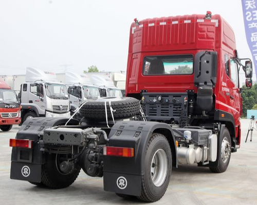Autocarro con cassone ribaltabile del rimorchio di trattore di SINOTRUK STEYR 4X2 nel colore rosso per la tonnellata 8-20