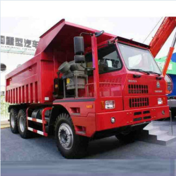 Sinotruk Hova autocarri a cassone resistenti di estrazione mineraria 420hp dell'autocarro con cassone ribaltabile da 60 tonnellate 6x4