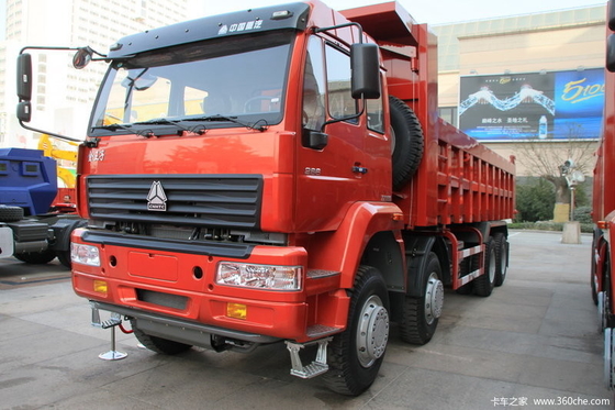 Autocarro con cassone ribaltabile ventrale di modello dell'ascensore di T mini/ascensore della parte anteriore SINOTRUK STEYR 8 4 dalla norma dell'EURO II