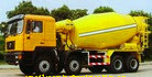 STEYR dei diesel 8 x 4 camion 336hp della betoniera di Sinotruk e 8 CBM nel colore rosso