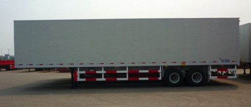 2 capacità di carico resistente di Trailers Semi Van Trailer 13000kg dei semi degli assi
