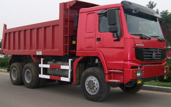 Il camion del compattatore di rifiuti di ZZ2167M5227 6x6 tutto il carico dell'azionamento della ruota trasporta il potere su autocarro III 380hp dell'euro II di SINOTRUCK