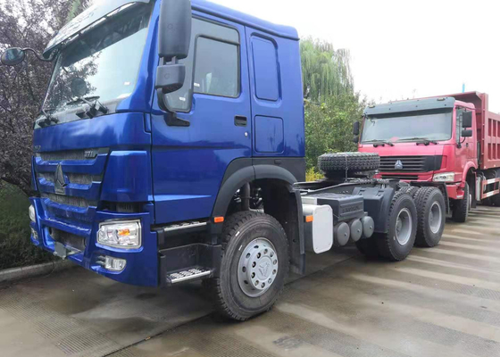 Motore blu del camion dei semi del camion della testa del trattore di HP HOWO di colore 371 per Tansport