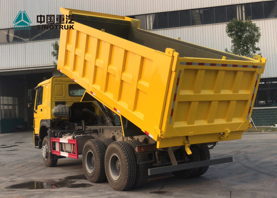 Strati ad alta resistenza resistente 6 x 4 dell'autocarro con cassone ribaltabile 20CBM di SINOTRUK HOWO 371