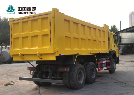Strati ad alta resistenza resistente 6 x 4 dell'autocarro con cassone ribaltabile 20CBM di SINOTRUK HOWO 371