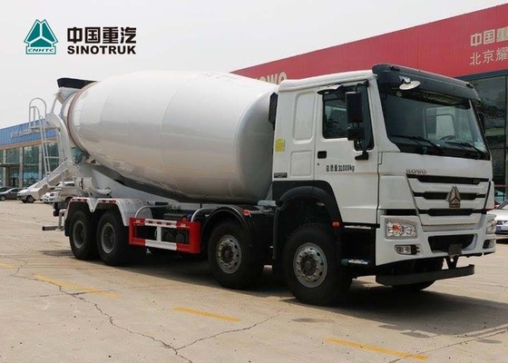 Il camion durevole 8X4 10CBM 12CBM 12 della betoniera 371HP dell'EURO 2 di SINOTRUK HOWO spinge
