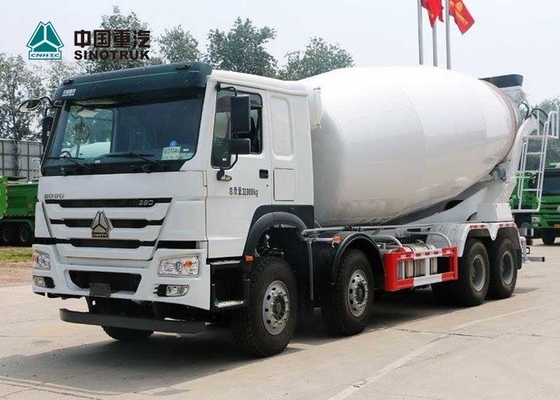 Il camion durevole 8X4 10CBM 12CBM 12 della betoniera 371HP dell'EURO 2 di SINOTRUK HOWO spinge