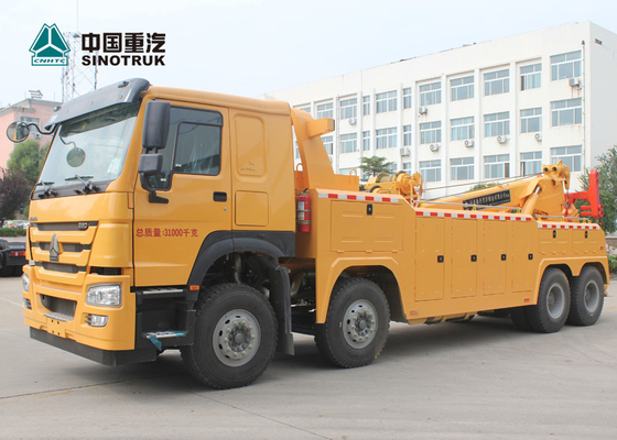 il camion di rimorchio rotatorio resistente del demolitore di 8X4 SINOTRUK HOWO 30T 40T 12 spinge