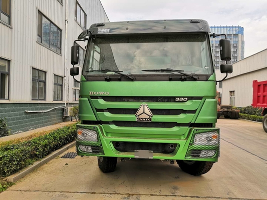 Il colore giallo 10 stanca il grande autocarro a cassone degli autocarri con cassone ribaltabile SINOTRUK HOWO 371HP 6X4