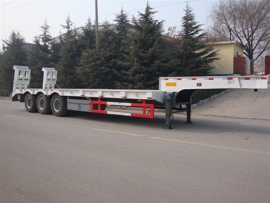 13000M 3 rimorchi resistenti 50-60T 12 dei semi di Alxes Lowbed si stanca con 2 gambe