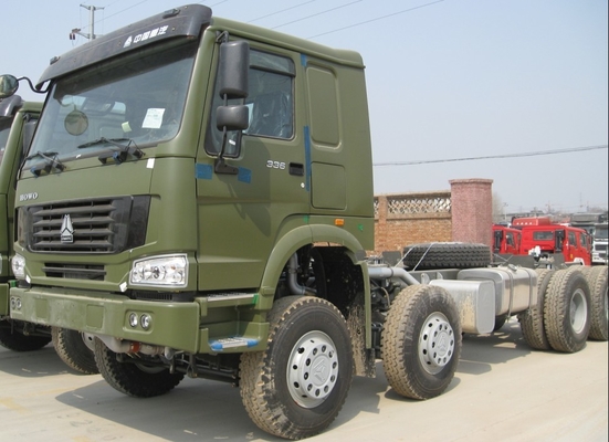 Howo 8x8 tutto il risparmio energetico pesante del motore dell'euro III del camion del carico del veicolo dell'azionamento della ruota