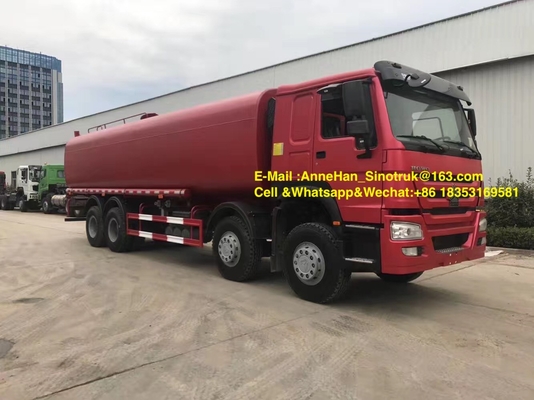 Autocisterna 25-35CBM 8X4 di Sinotruk per l'abbellimento di trasporto dell'acqua di Sinotruk Howo