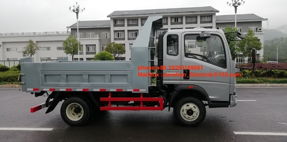 veicolo leggero del nuovo 5T dell'autocarro con cassone ribaltabile di Sinotruk Homan 4x2 6tires Euro3 stander dell'emissione