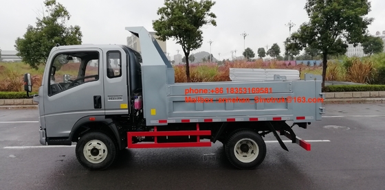 veicolo leggero del nuovo 5T dell'autocarro con cassone ribaltabile di Sinotruk Homan 4x2 6tires Euro3 stander dell'emissione