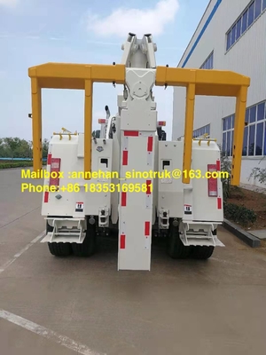 Lhd 10 spinge l'euro pesante 2 del camion di rimorchio del demolitore della strada del camion 6*4 20t-30t del carico