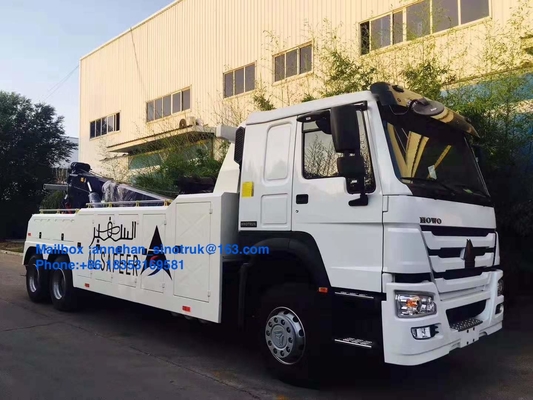 Lhd 10 spinge l'euro pesante 2 del camion di rimorchio del demolitore della strada del camion 6*4 20t-30t del carico