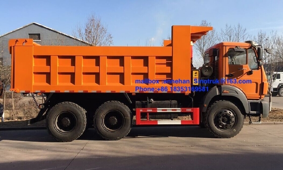 Capacità di carico eccellente dell'autocarro con cassone ribaltabile di dovere di Beiben Congo 6x4 20M3 40T 380hp Euro2