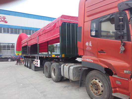 Rimorchi di Steel Box Van Heavy-duty Semi un carico utile massimo 12000*2500*3600mm da 40 tonnellate
