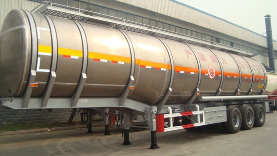 CIMC assi del camion e del rimorchio 6 dei semi 120 tonnellate in acciaio ad alta resistenza blu