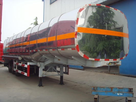 CIMC assi del camion e del rimorchio 6 dei semi 120 tonnellate in acciaio ad alta resistenza blu
