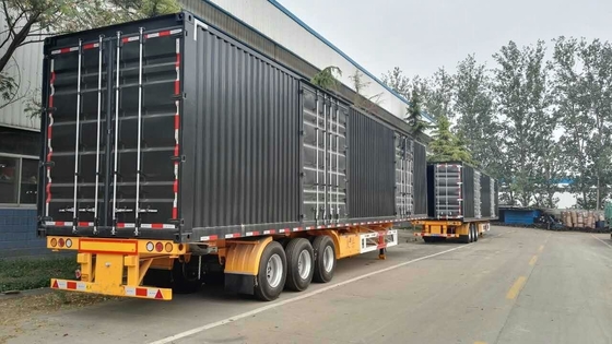 rimorchi resistenti dei semi di capacità di carico 60T per carico in serie Tansport