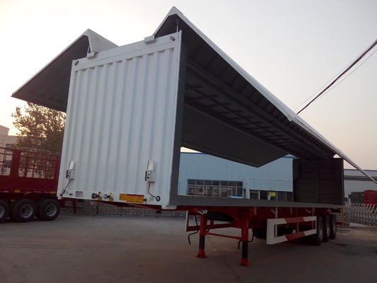 rimorchi resistenti dei semi di capacità di carico 60T per carico in serie Tansport
