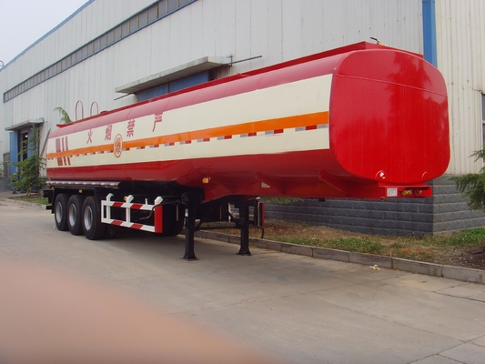 acciaio al carbonio di opzione Q235 del camion e del rimorchio dei semi della petroliera 25-60cbm della lega di alluminio