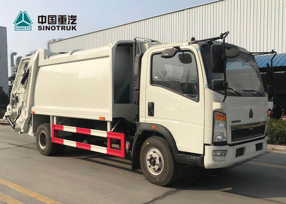Euro del camion di immondizia del compatto di Sinotruk Howo 4x2 3 120hp 9cbm senza traversina