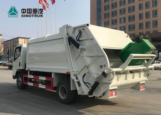 Euro del camion di immondizia del compatto di Sinotruk Howo 4x2 3 120hp 9cbm senza traversina