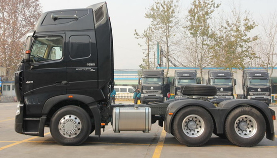 336hp camion del trattore di Howo A7 Howo dell'euro 3 nell'iso bianco di colore passato