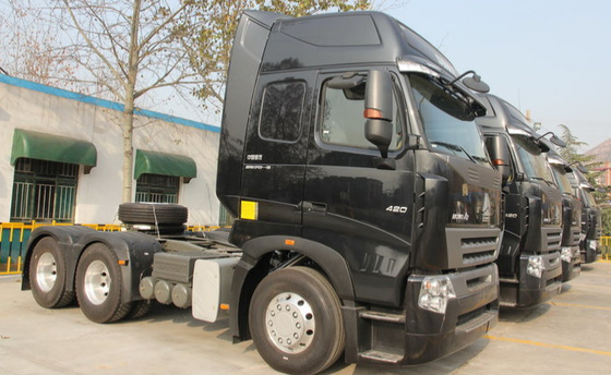 336hp camion del trattore di Howo A7 Howo dell'euro 3 nell'iso bianco di colore passato