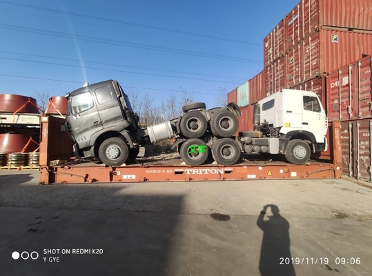Camion del trattore di A7 420hp Lhd 6x4 Sinotruk con il perno di sterzaggio a 3,5 pollici Euro2