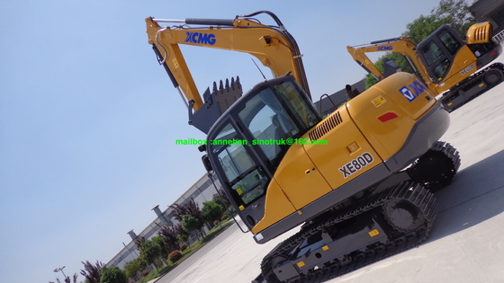 XCMG XE60D 6 tonnellate di mini del cingolo macchina dell'escavatore con il circuito idraulico