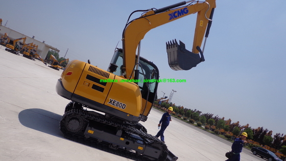 XCMG XE60D 6 tonnellate di mini del cingolo macchina dell'escavatore con il circuito idraulico