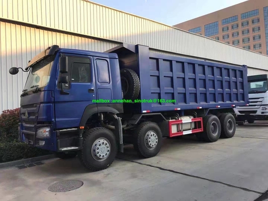 8x4 Rhd 12 spinge il ribaltatore resistente Euro2 di Sinotruk Howo7 dell'autocarro con cassone ribaltabile 25-30m3