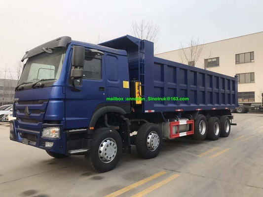 8x4 Rhd 12 spinge il ribaltatore resistente Euro2 di Sinotruk Howo7 dell'autocarro con cassone ribaltabile 25-30m3