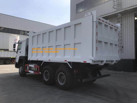 Il cino Howo autocarro con cassone ribaltabile di Euro4 381hp 20M3 6x4 di sollevamento anteriore 10 spinge a basso rumore