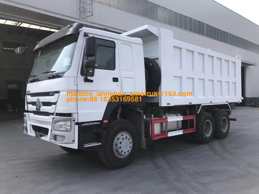 Il cino Howo autocarro con cassone ribaltabile di Euro4 381hp 20M3 6x4 di sollevamento anteriore 10 spinge a basso rumore