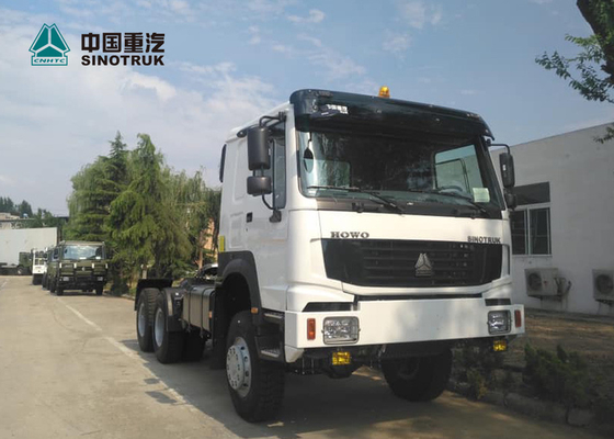 Camion pieno del trattore dell'azionamento della ruota dell'euro 2 371HP 6x6 del camion del motore primo di SINOTRUK HOWO