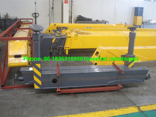 SQ10SK3Q 25TM che incastrano l'asta Crane, autocarro con cassone ribaltabile con potere basso della gru