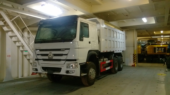 Autocarri a cassone di Sinotruk Howo 336hp 18M3 metà di 6x4 di sollevamento con 10 ruote Lhd Euro2