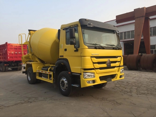 Il ccc ha passato l'auto di Sinotruk Jowo 4x2 di risparmio del combustibile che carica 6 CBM Mini Concrete Mixer Truck