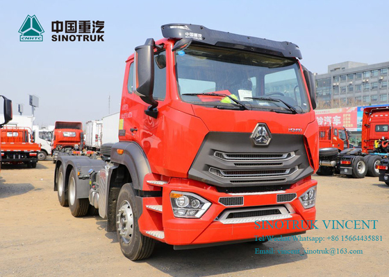 Alto potere ed efficienza bassi del camion del motore primo del carico utile del trattore 30t del peso di bordo