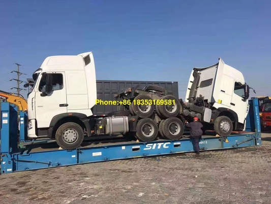 10 camion del trattore delle ruote Euro2 420hp Howo 6x4