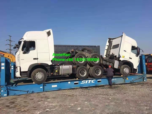 camion del trattore di 6x4 Euro4 420hp Sinotruk HowoA7 con 10wheels Filippine