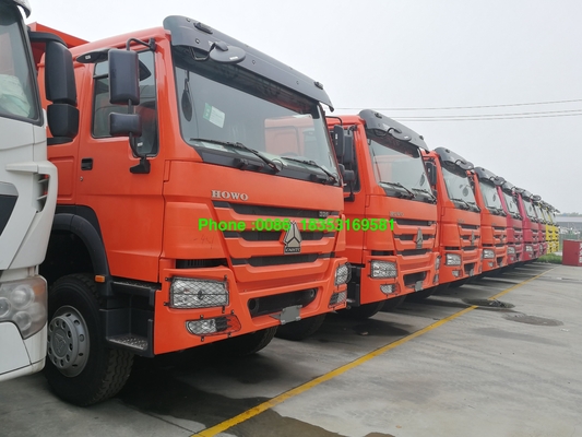 Autocarro con cassone ribaltabile arancio di Zz3257n3847a 20M3 Howo A7